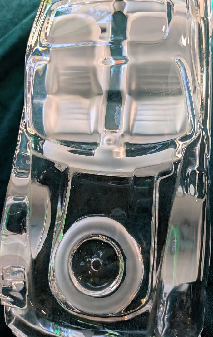 ❤️カッコいい！ポルシェ911 クリスタルガラス 置物 約32cm