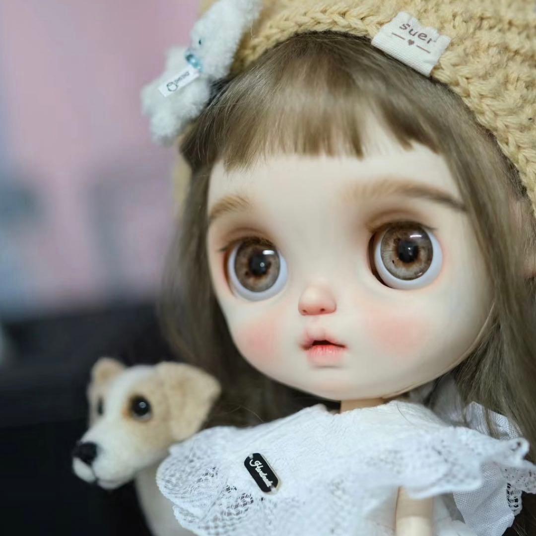 カスタムブライス かわいい 海外作家様 小さなお目目 幼い Suer 人形