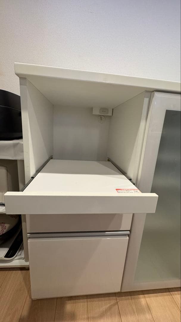 ニトリ　カップボード　w1200