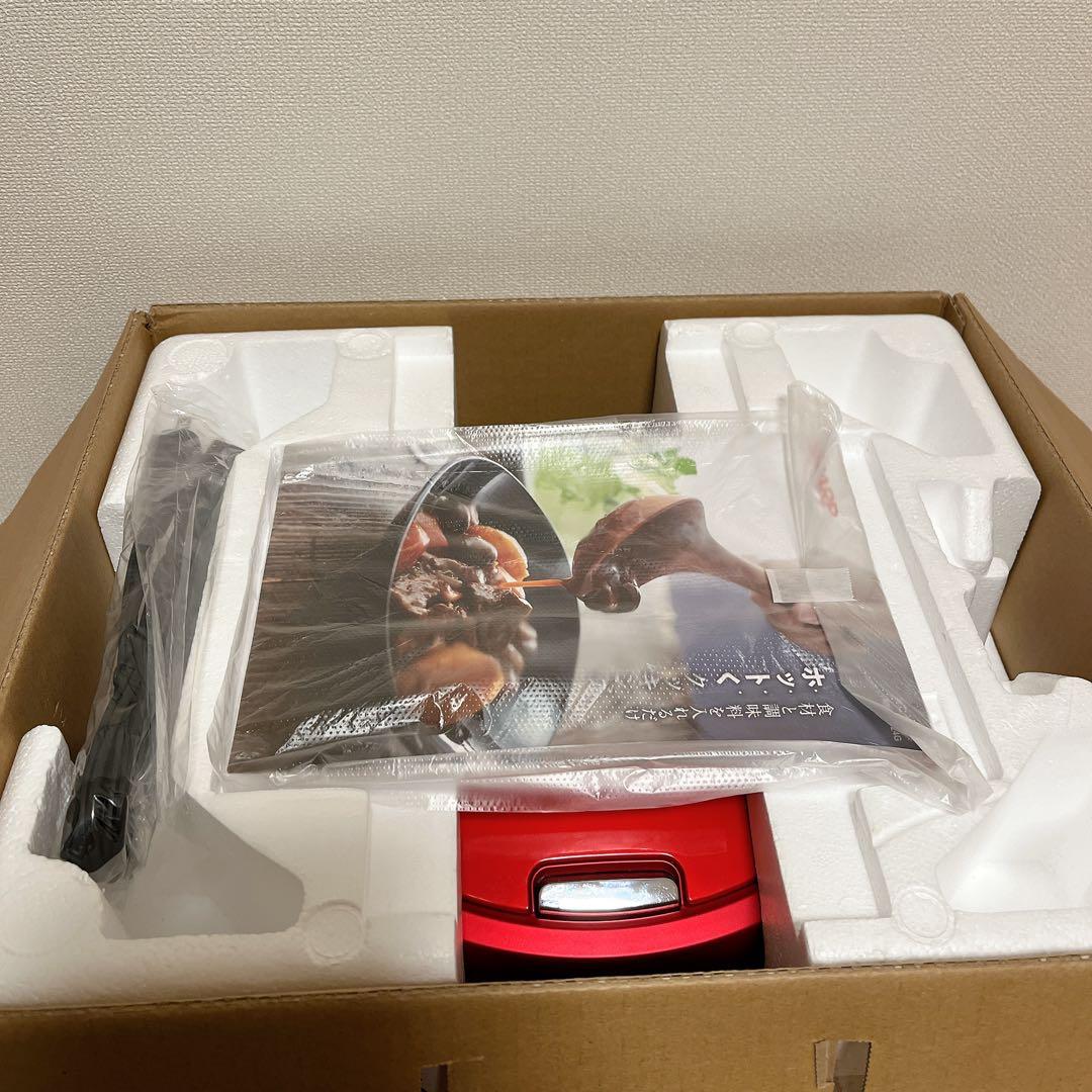 ホットクック　2.4L KN-HW24G-R 赤