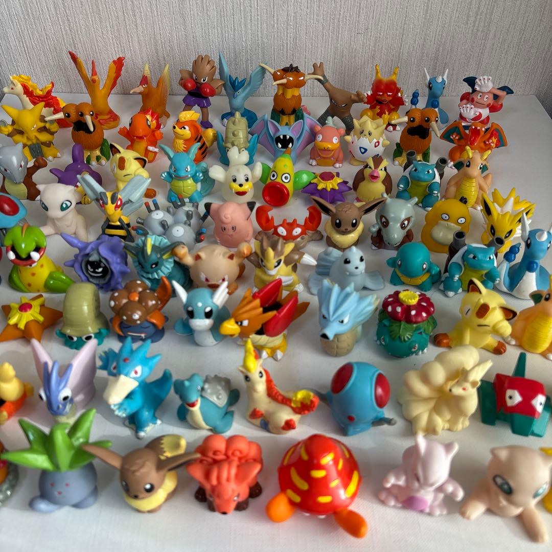 ポケモン　ポケットモンスター　初代　当時物　指人形 80体