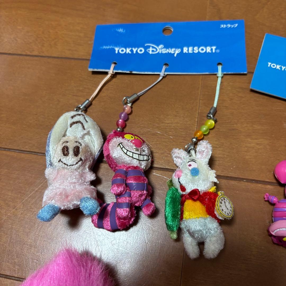 【新品未使用】ディズニー 不思議の国のアリス ストラップセット ❷