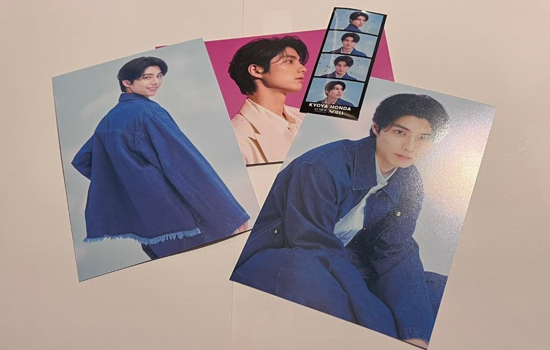 ルミネ横浜 本田響矢 NEW BEGINS ポストカード ステッカー　第2弾　①