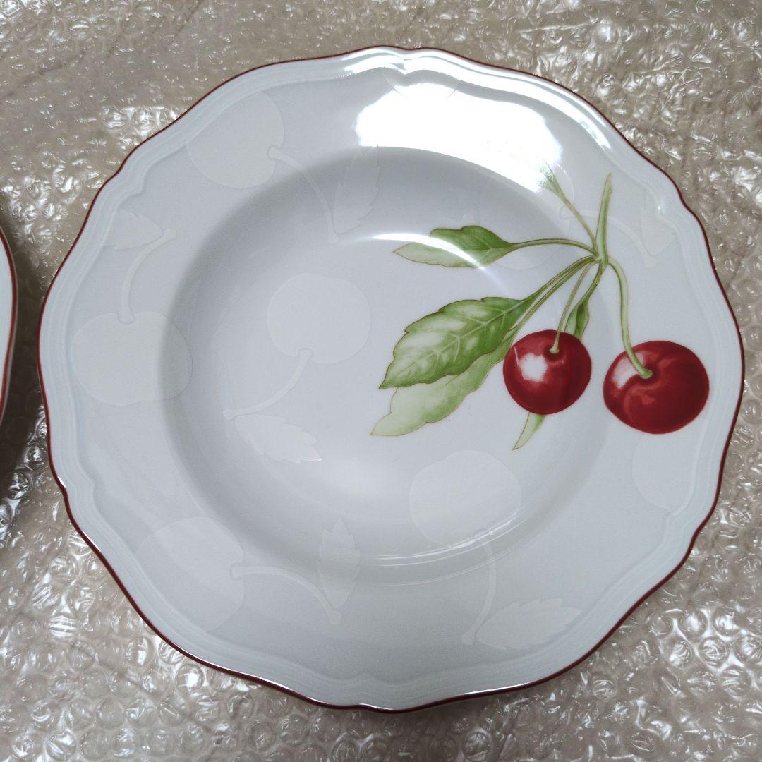 リチャードジノリ　アンティコチェリー　スープ皿　パスタ皿　深皿