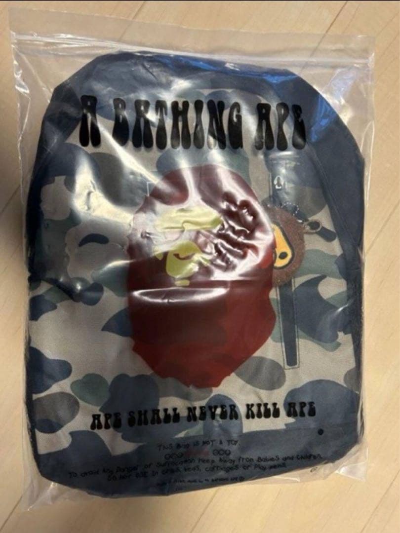 BAPE KIDS◆A BATHINGアベイシング エイプバックパック＆チャーム