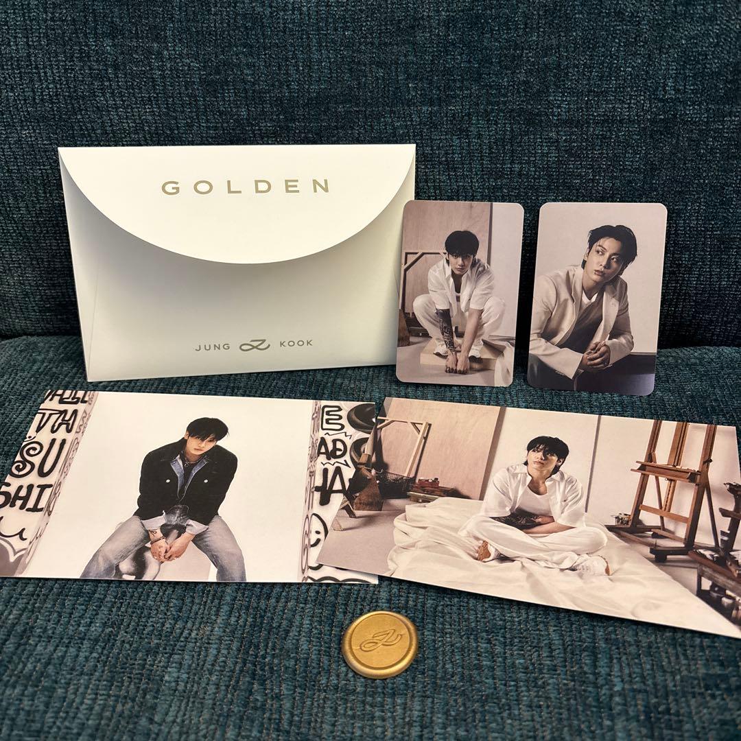 BTS JUNG KOOK ジョングク GOLDEN LPレコード