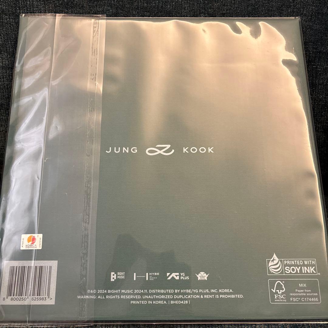 BTS JUNG KOOK ジョングク GOLDEN LPレコード