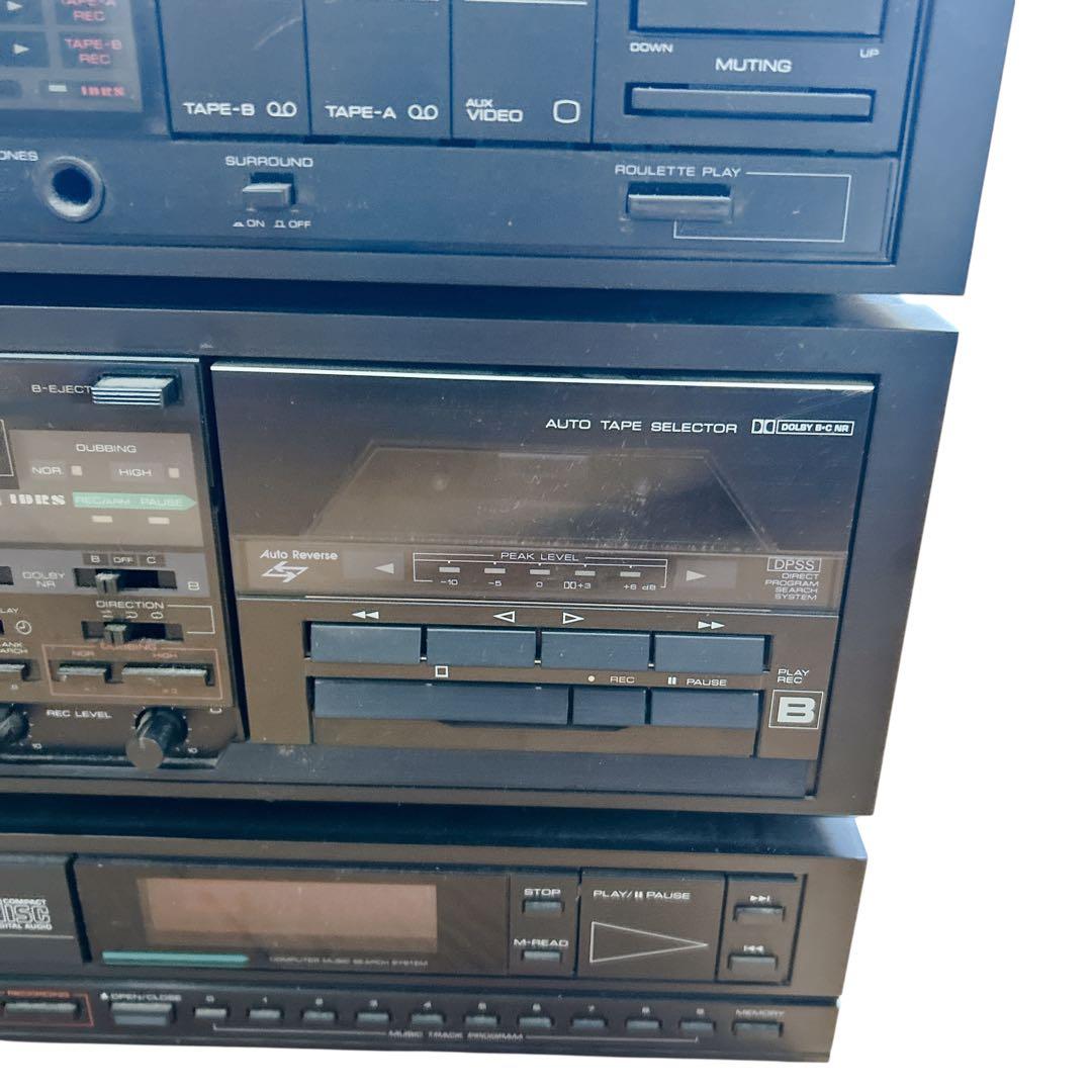 【希少】KENWOOD ROXY システムコンポ オーディオセット