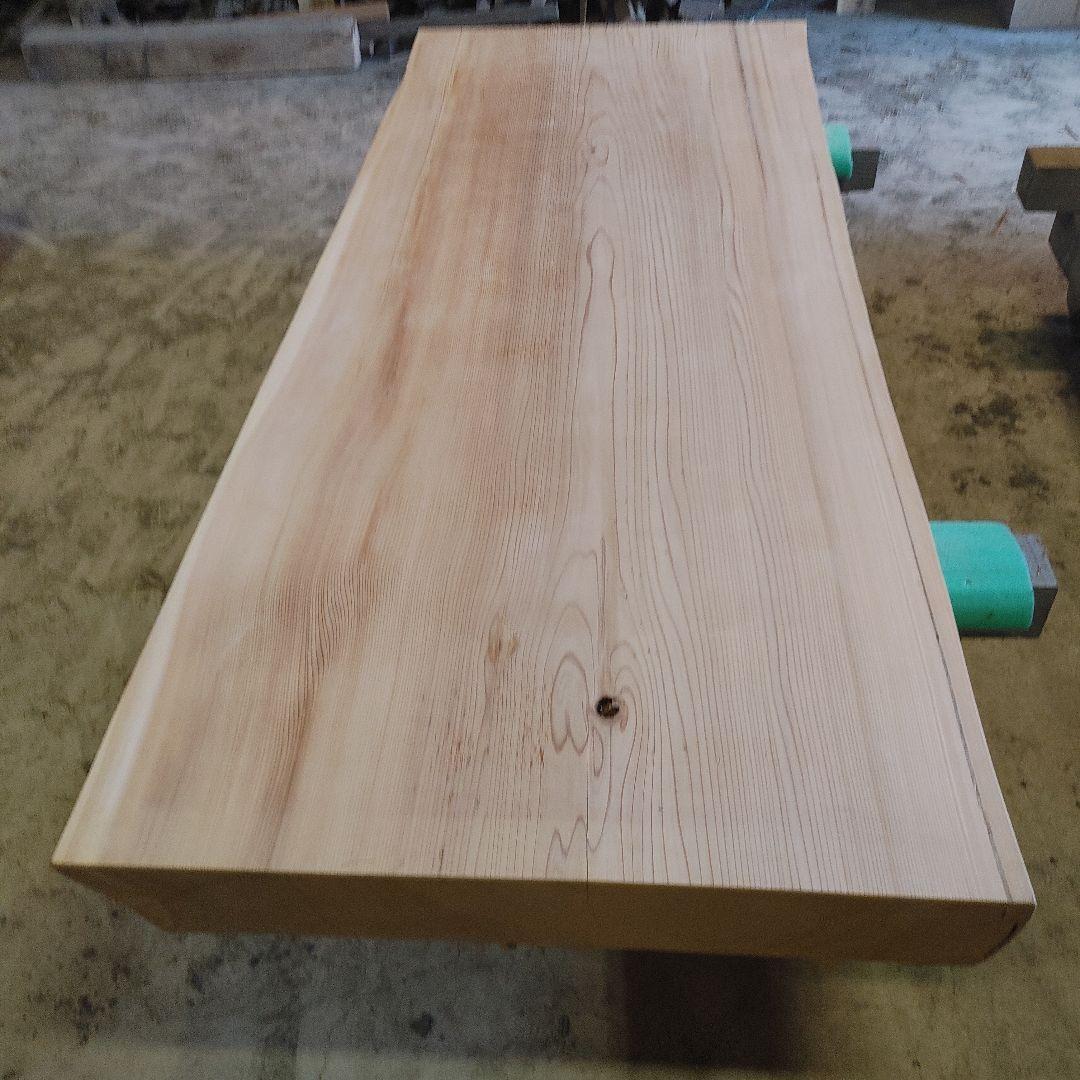 送料込み　一枚板　杉　スギ　無垢材　天板　テーブル　カウンター　DIY　番号41