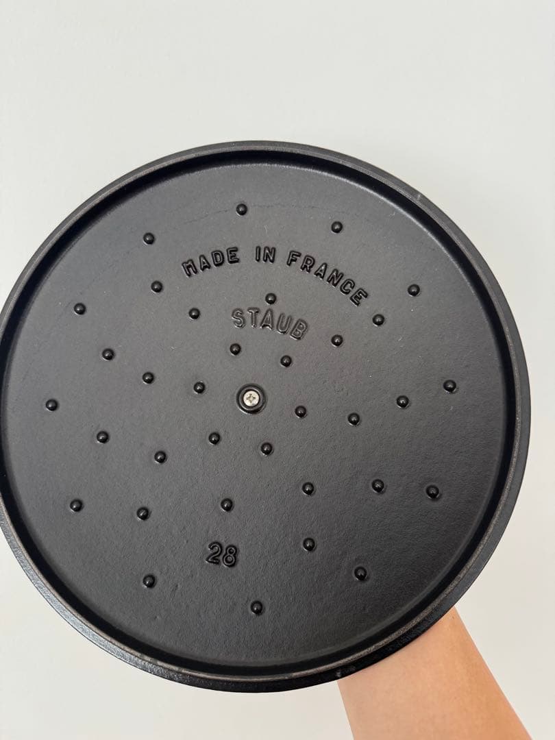 STAUB 両手鍋 28cm ・正寿堂　すき焼き鍋・九谷焼陶器　3点セット