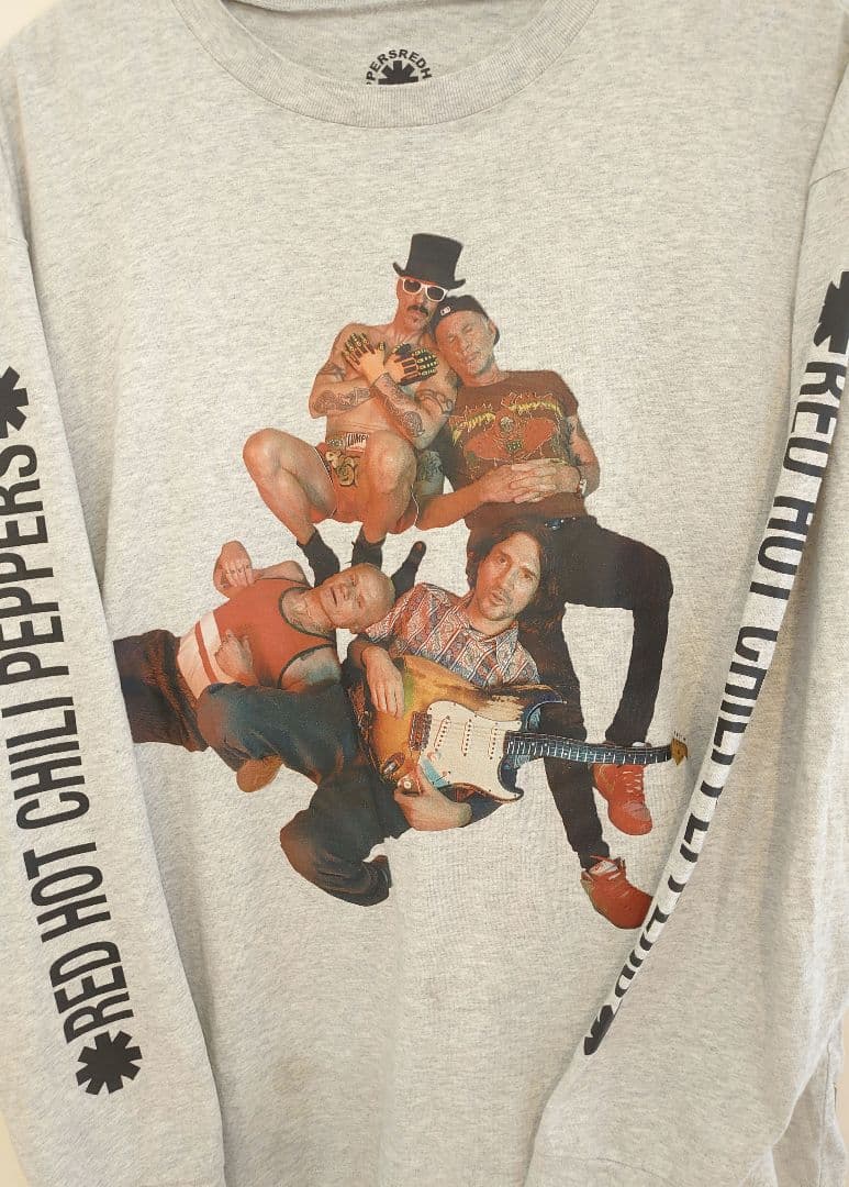 【値下】レッド・ホット・チリ・ペッパーズ ロングTシャツ　Мサイズ