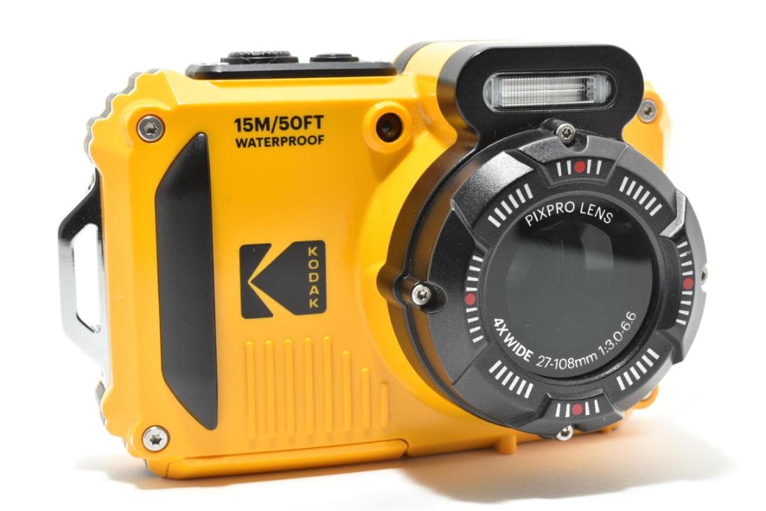 Kodak PIXPRO WPZ2 コンパクトデジタルカメラ イエロー コダック