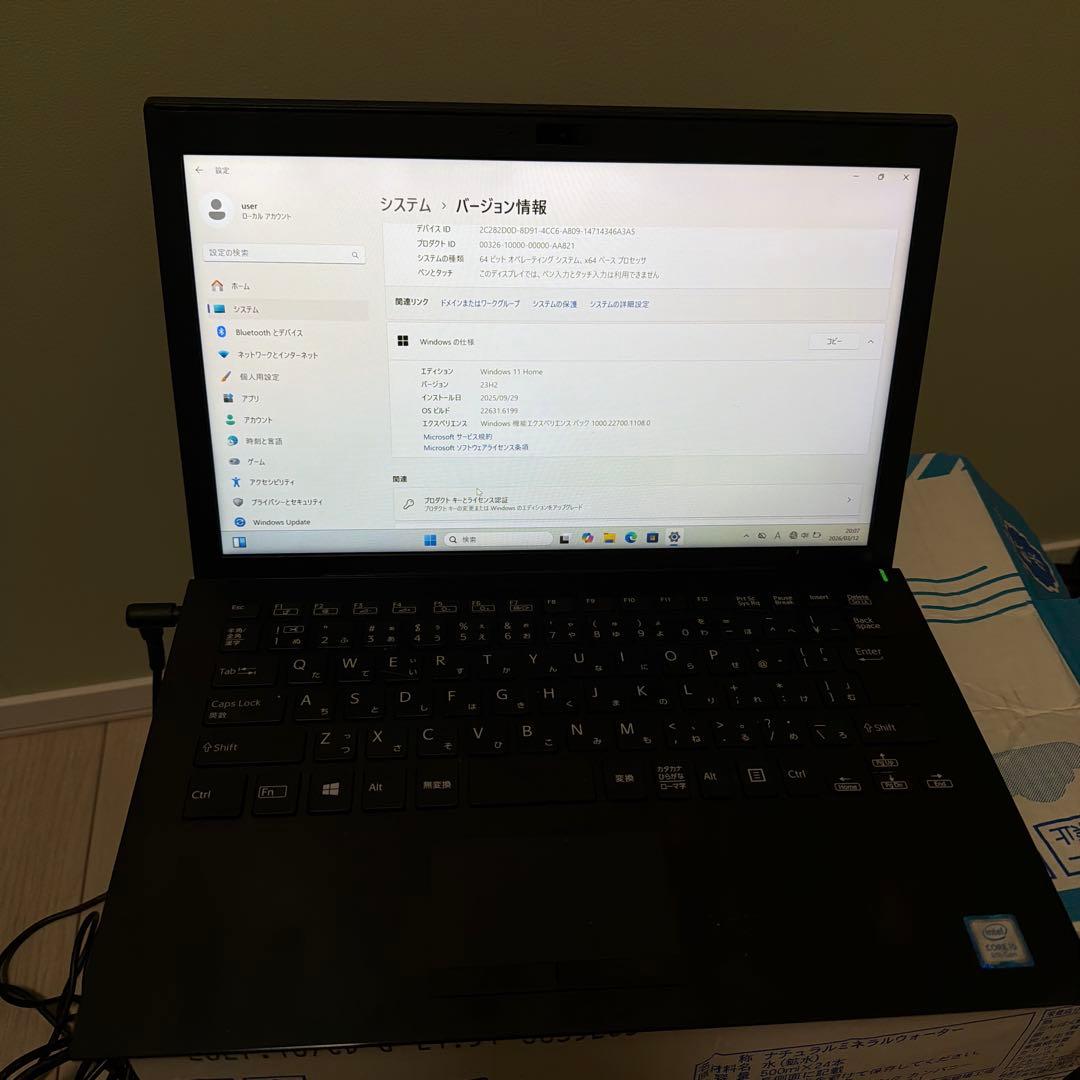 VAIO ノートPC VPCE11CN 10.9インチ ブラック