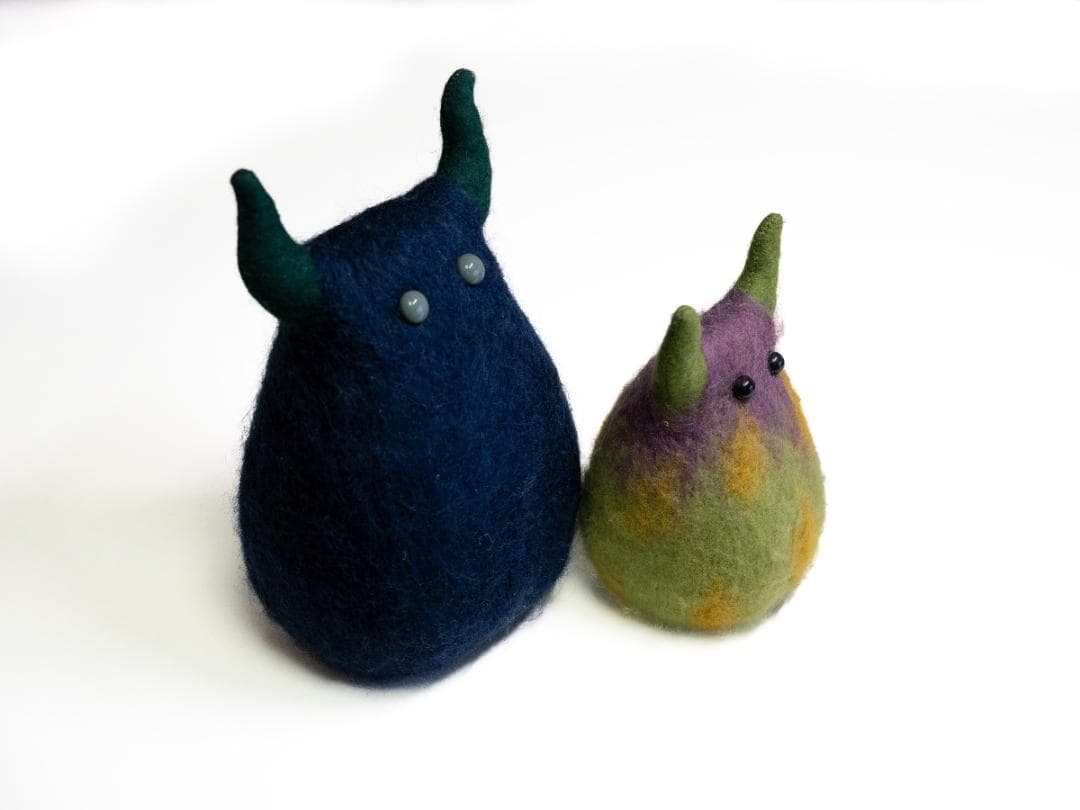 羊毛フェルト GUILTY 2体セット