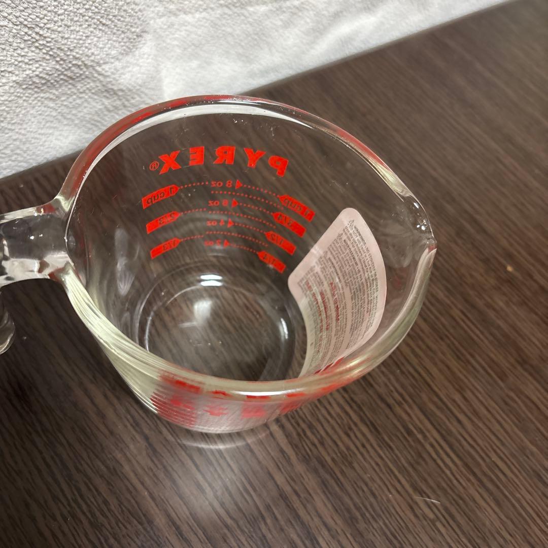 【デッドストック】旧ロゴ パイレックス計量カップ 250ml／1L 2個セット