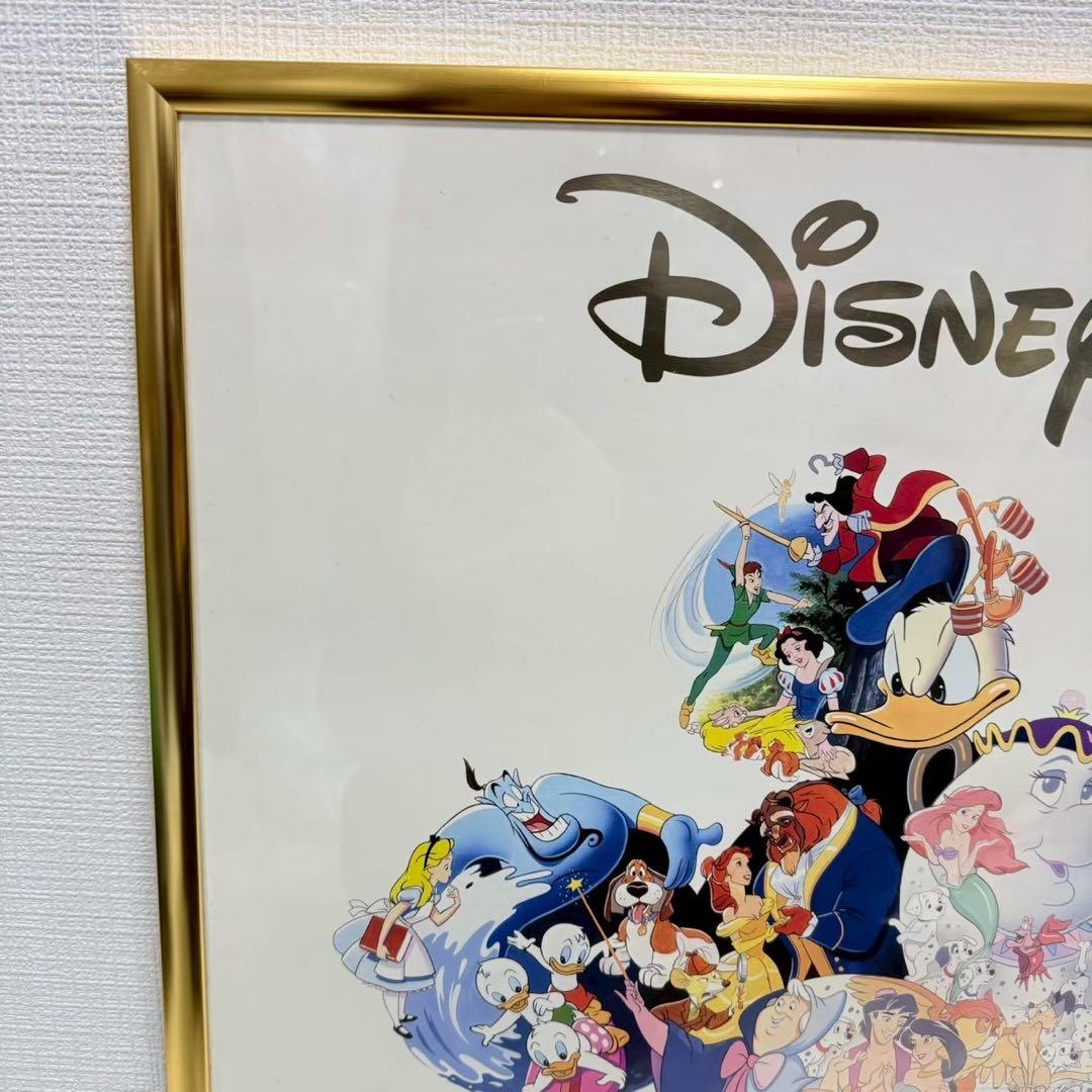 【限定品】ディズニー ミッキー ポスター 額付き レア コレクション