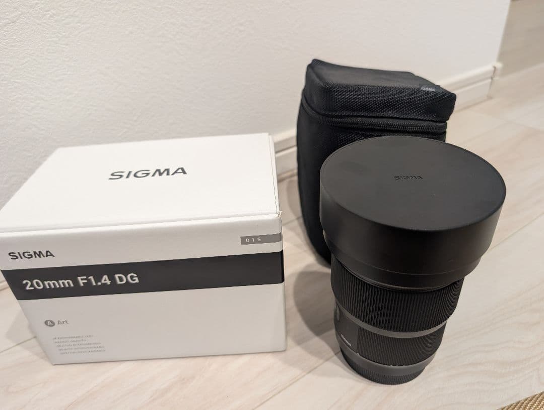 SIGMA 20mm F1.4 DG HSM Art EFマウント キャノン用