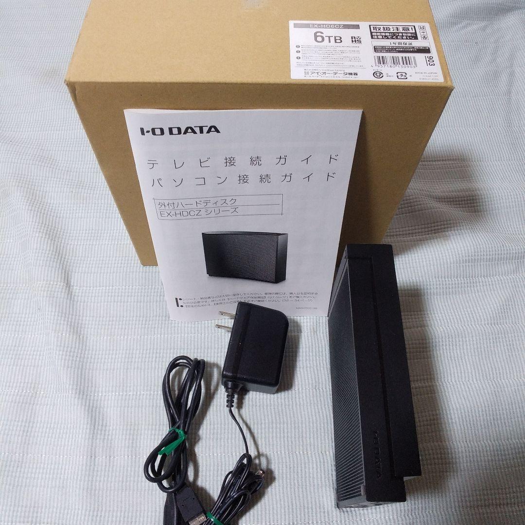 【開封済、中古品】外付ハードディスク6TB