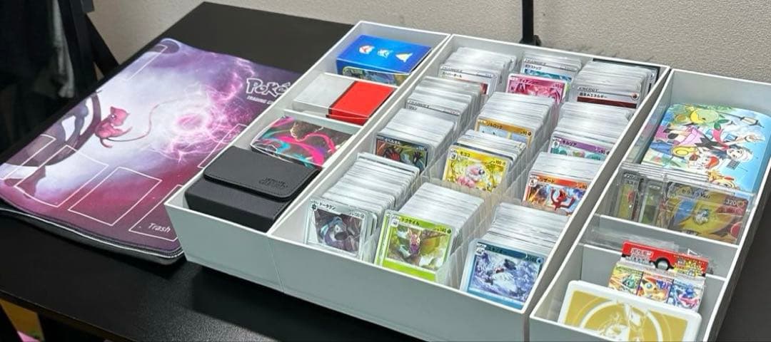 ポケモンカードまとめ売り、大量、ケース付き