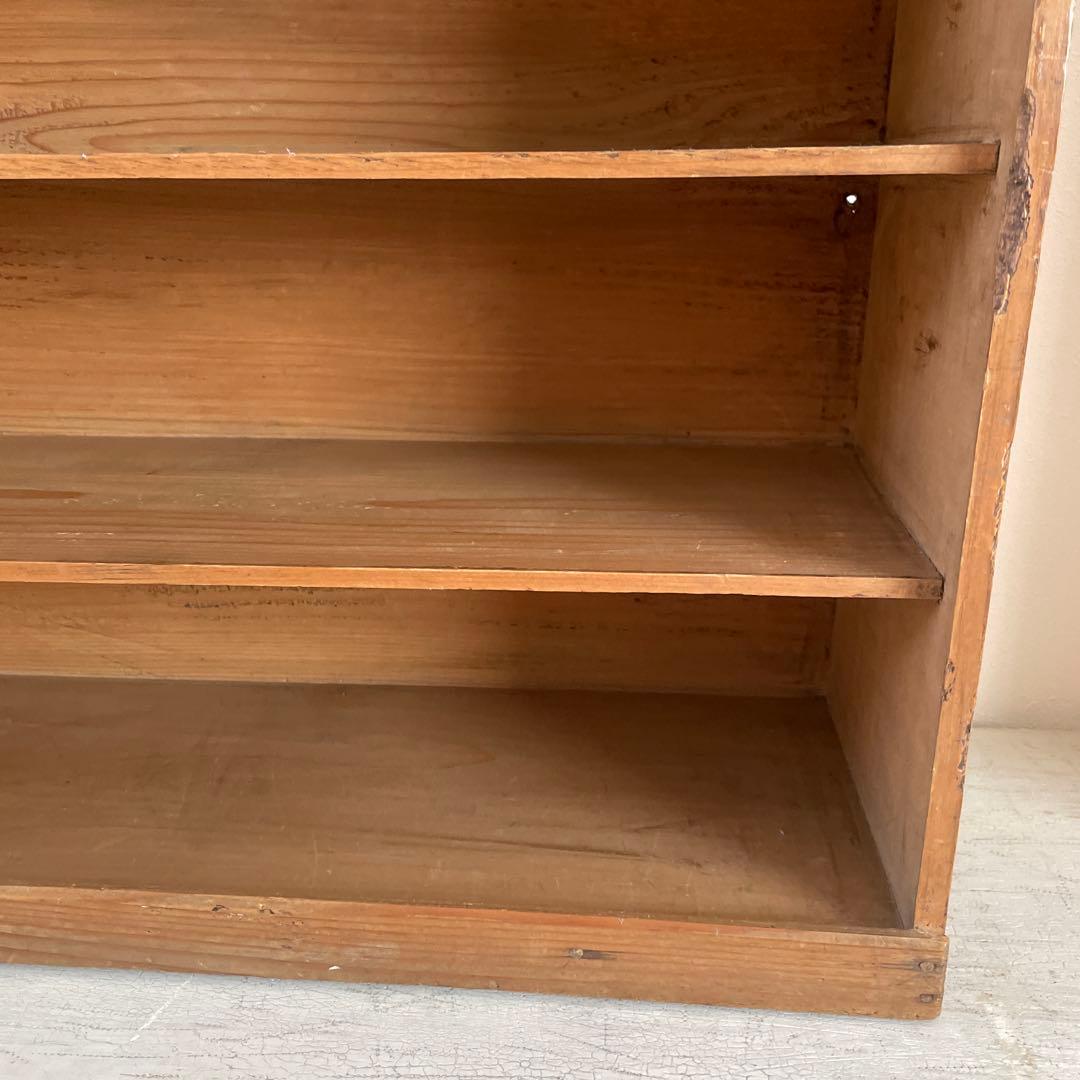 古道具　本棚 5段