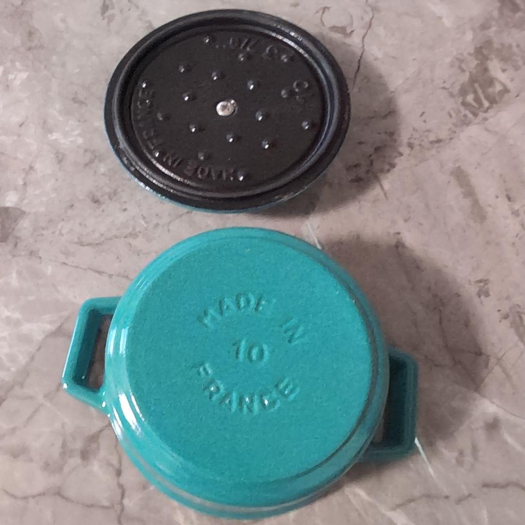 STAUB ストウブ ココット ラウンド 10cm 4点セット