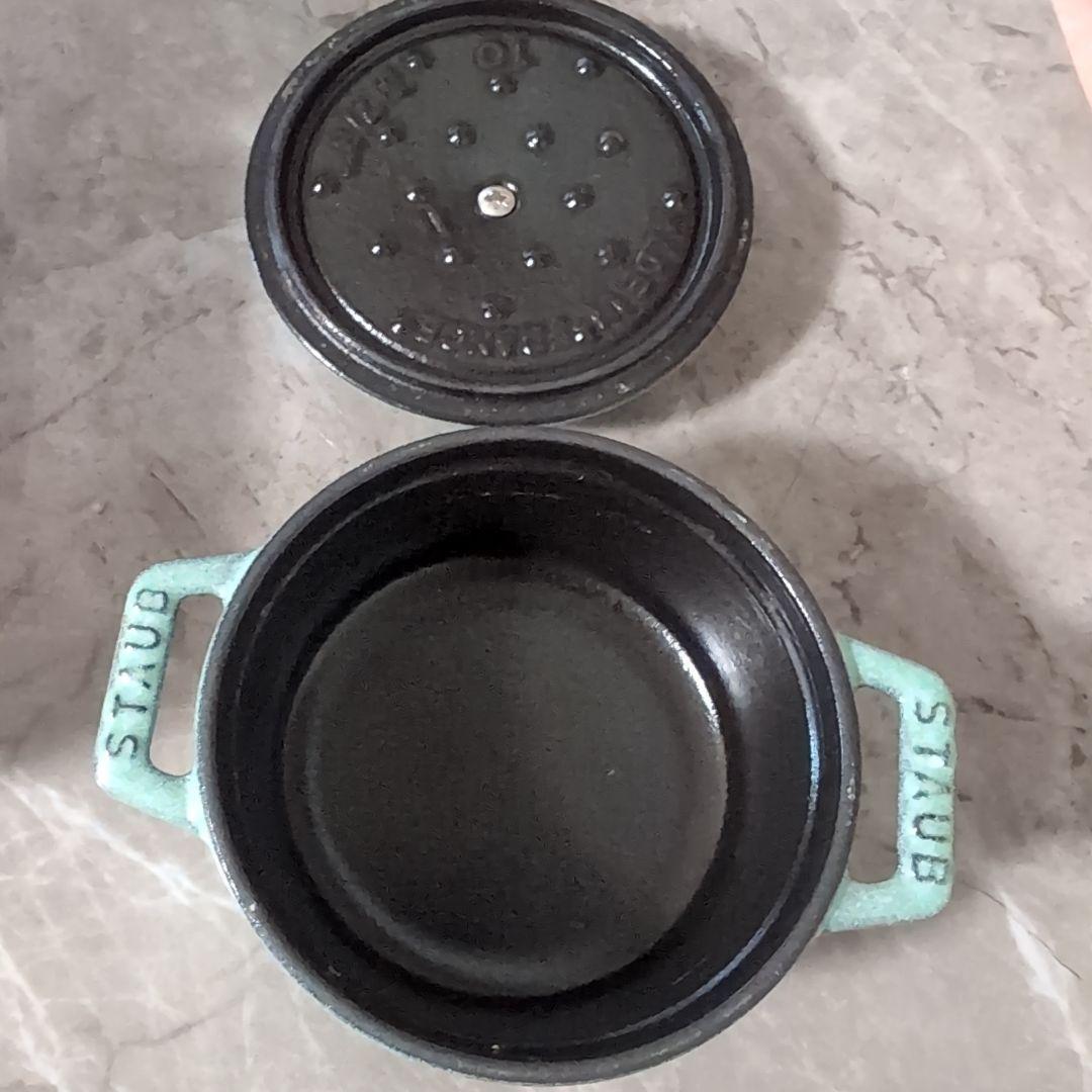 STAUB ストウブ ココット ラウンド 10cm 4点セット