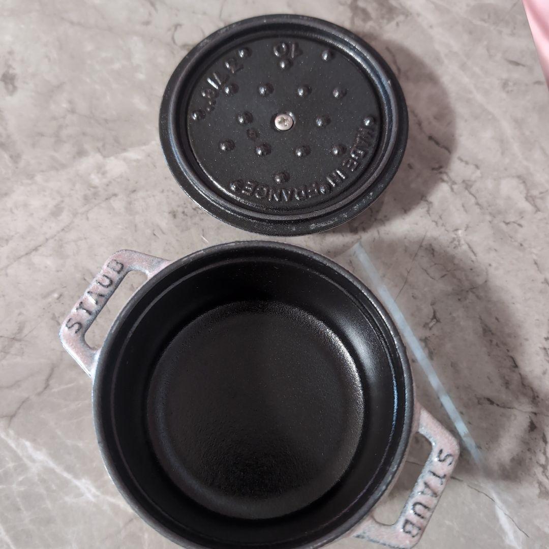 STAUB ストウブ ココット ラウンド 10cm 4点セット