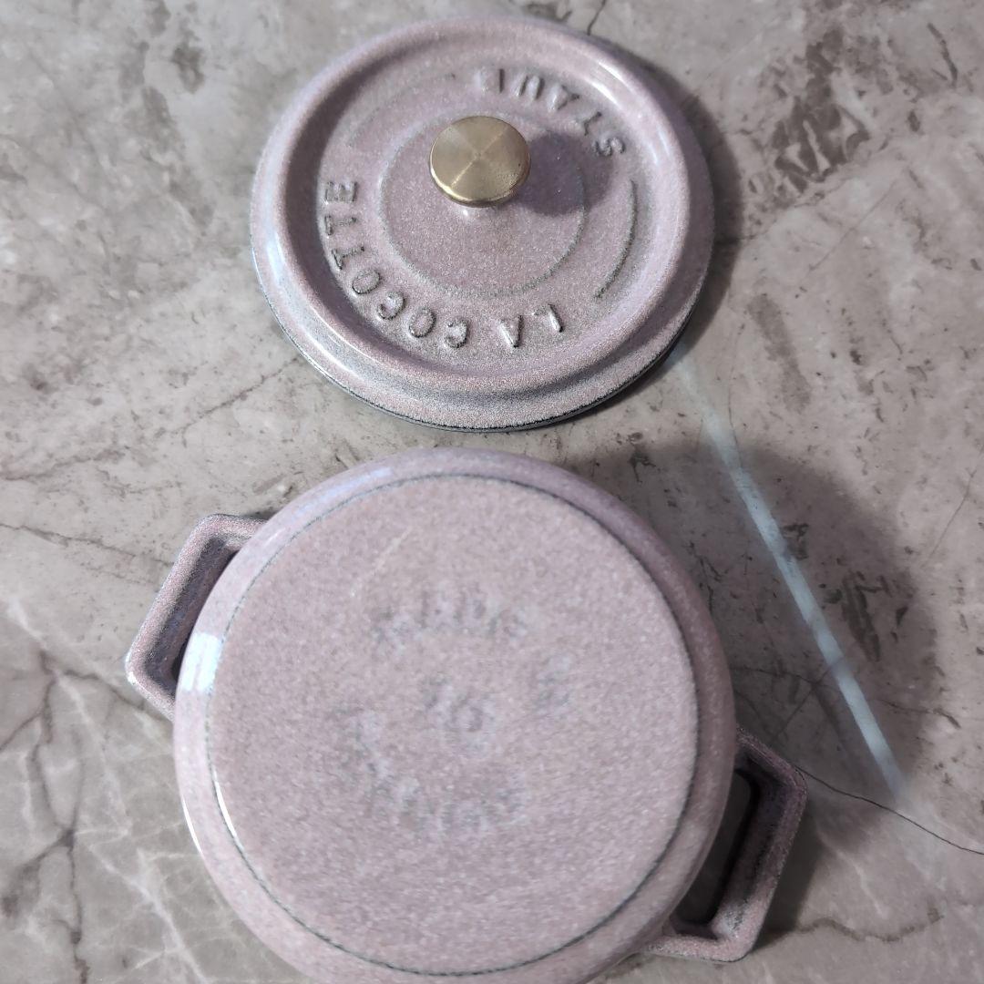 STAUB ストウブ ココット ラウンド 10cm 4点セット