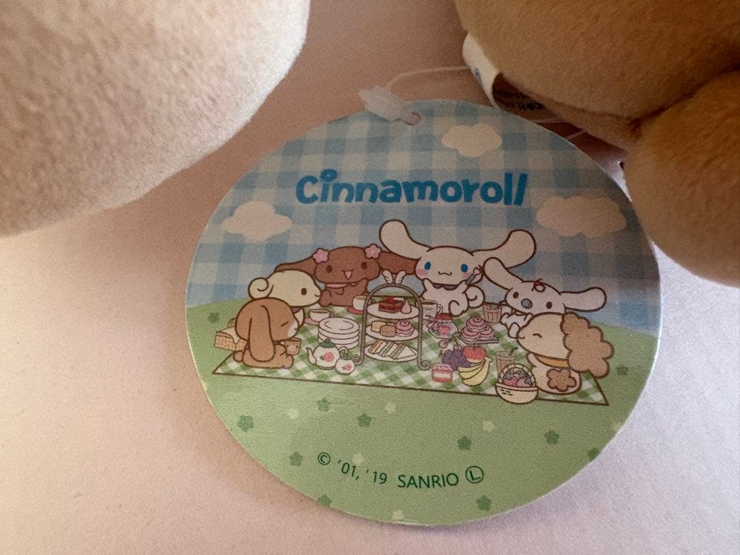 シナモロール　モカ　ぬいぐるみ　ストロベリーケーキ　シナモン　サンリオ