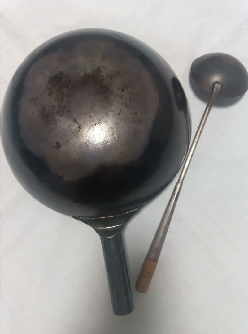 鉄製 中華鍋 88 お玉付き
