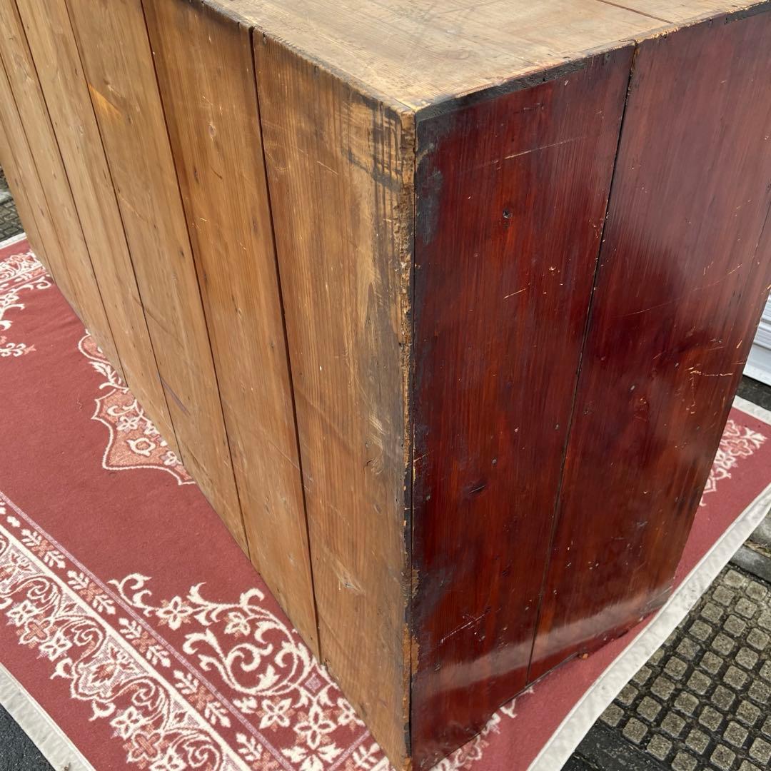 アンティーク古家具◼︎大型サイズ 木製家具 食器棚 本棚 水屋箪笥