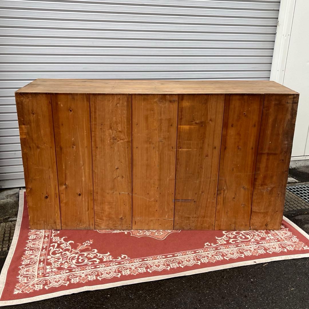 アンティーク古家具◼︎大型サイズ 木製家具 食器棚 本棚 水屋箪笥