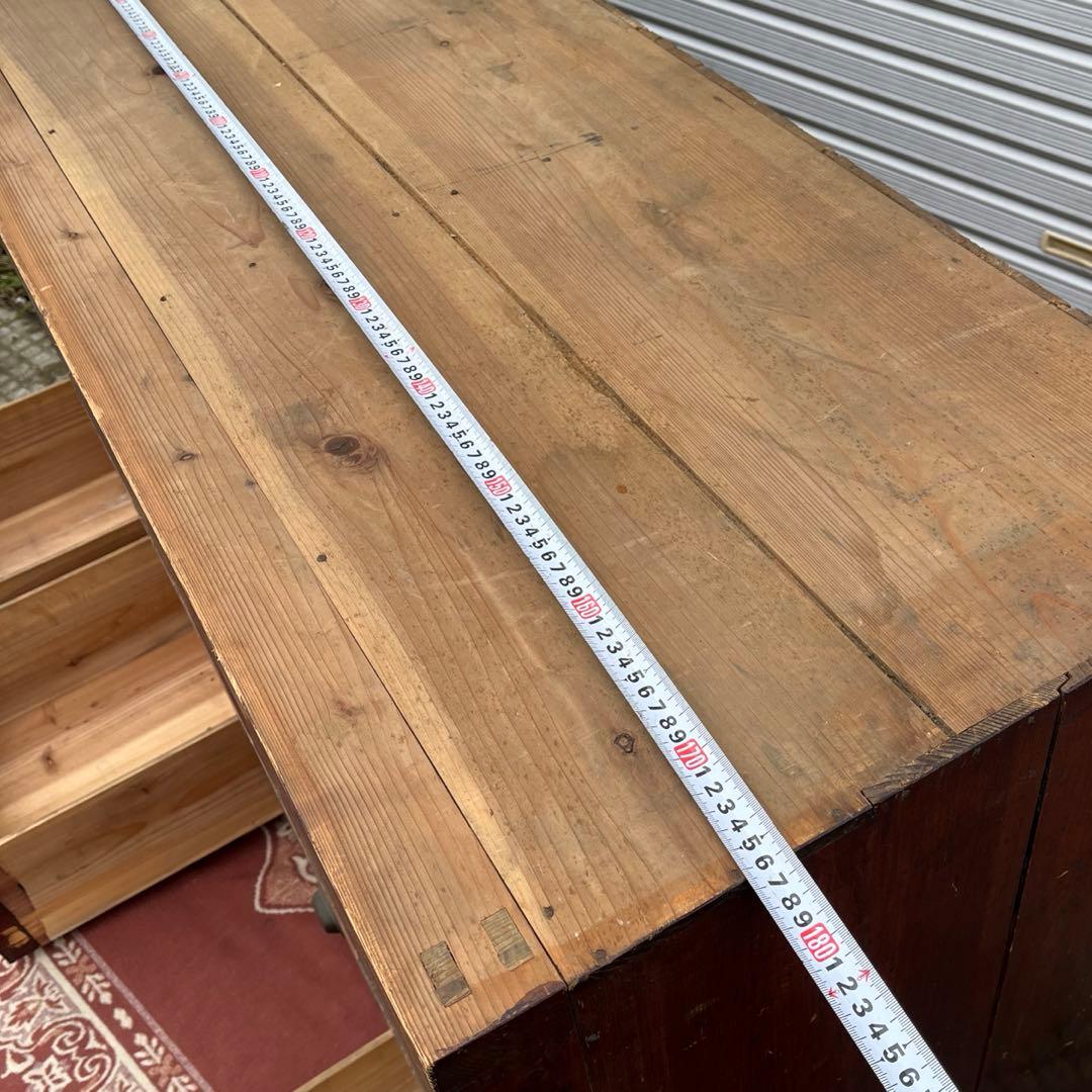 アンティーク古家具◼︎大型サイズ 木製家具 食器棚 本棚 水屋箪笥