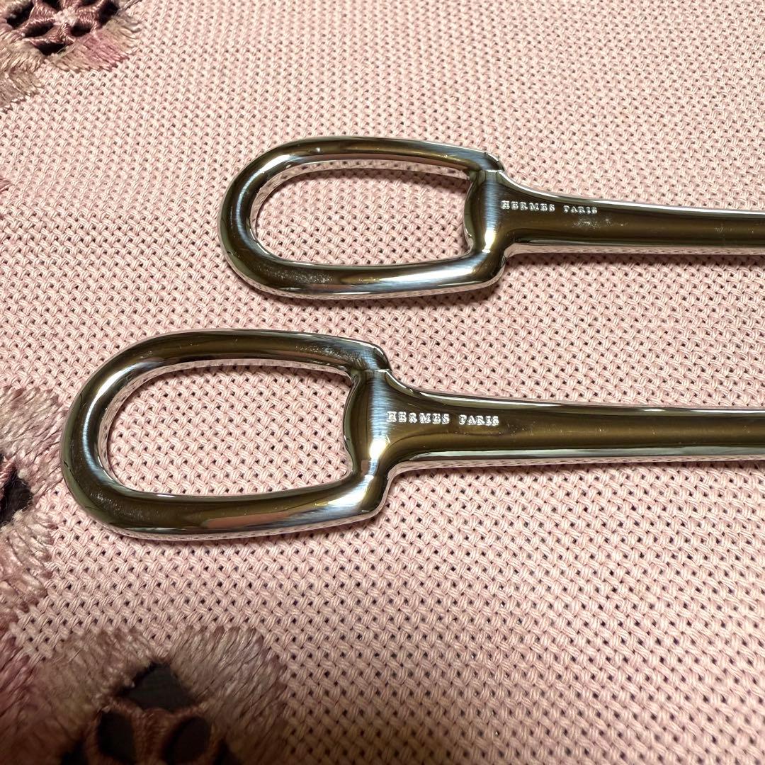 【未使用品】HERMES アトラージュ ディナーフォーク シルバー ２本セット