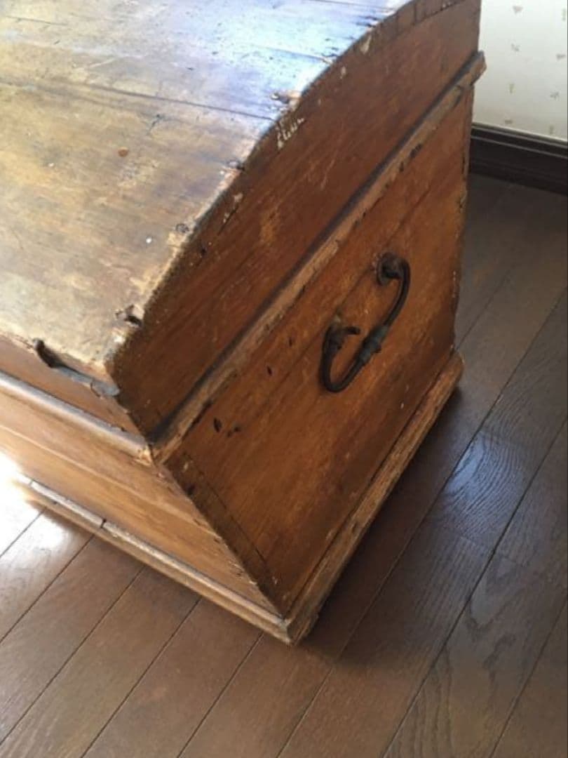 フランスアンティーク ブランケットボックス