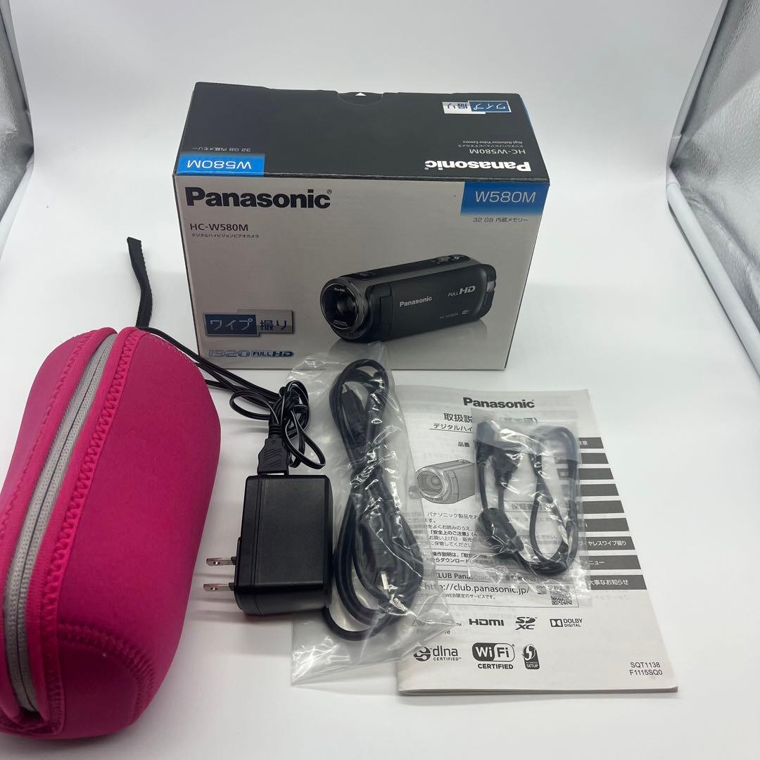 Panasonic HC-W580M デジタルハイビジョン　ビデオカメラ