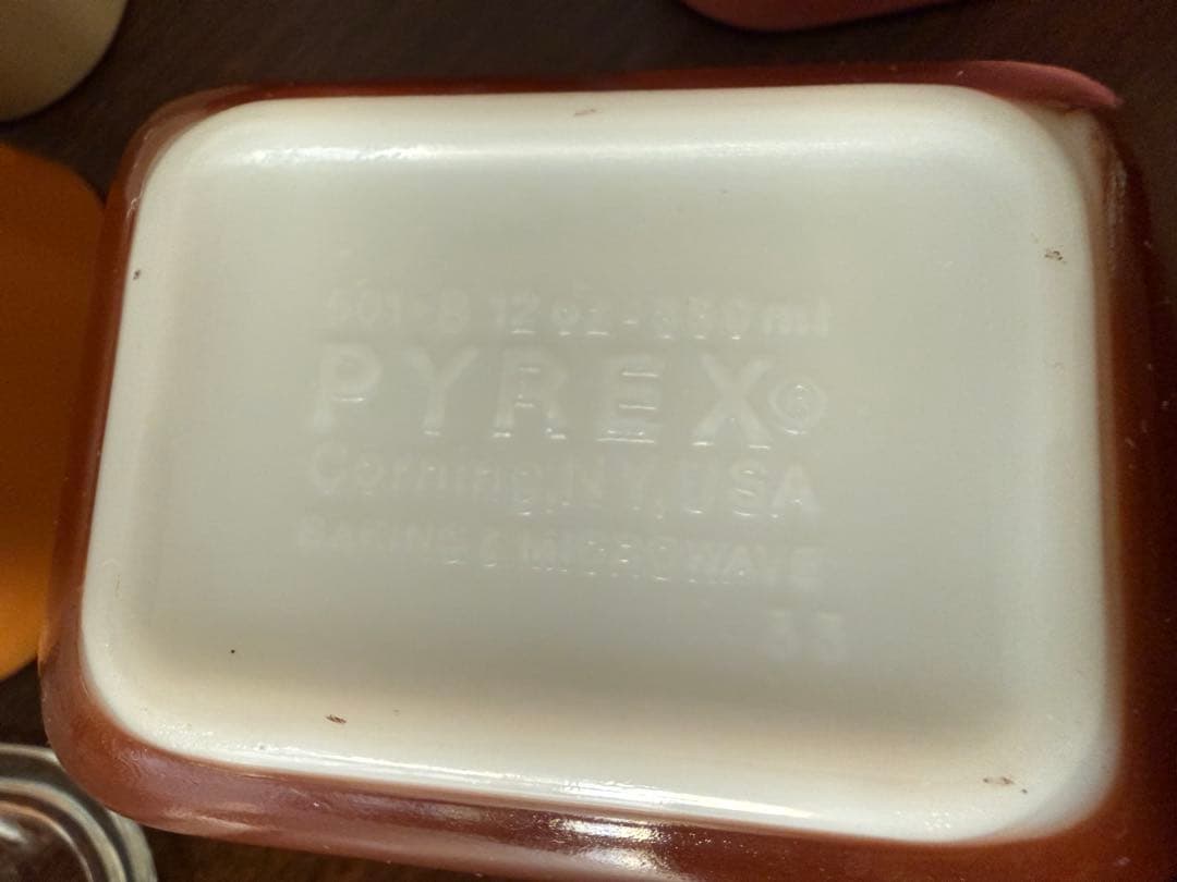 オールドパイレックス リフ5個セット レフリジレーター ヴィンテージ