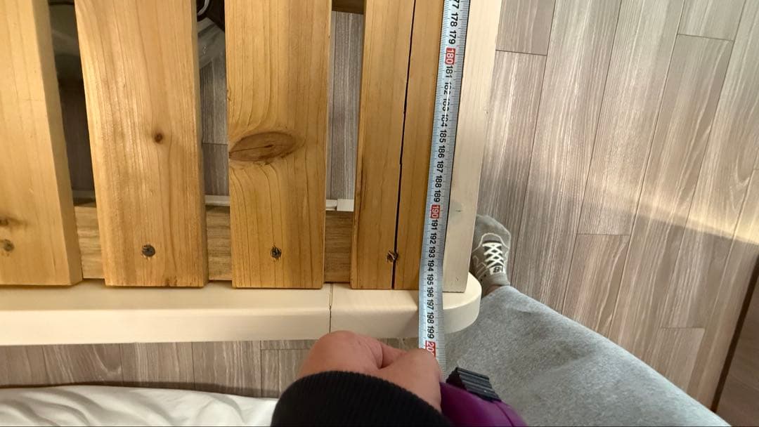 Dinosたっぷり収納スペース天然木ベッド シングル