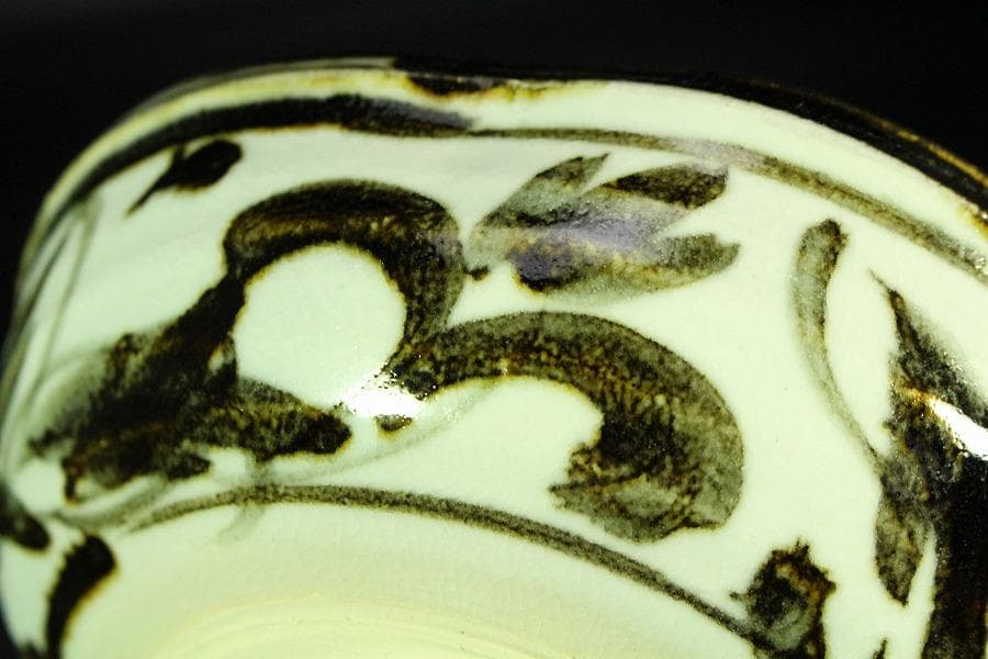 懐石器 清水六兵衛 窯 絵高麗茶花文 向付 鉢 五客 共箱 未使用K-YC644