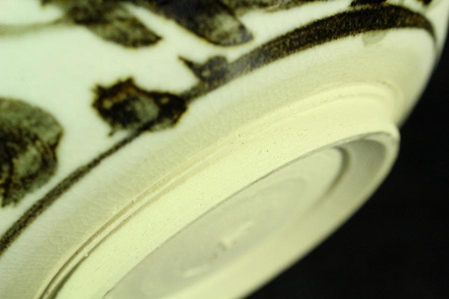 懐石器 清水六兵衛 窯 絵高麗茶花文 向付 鉢 五客 共箱 未使用K-YC644