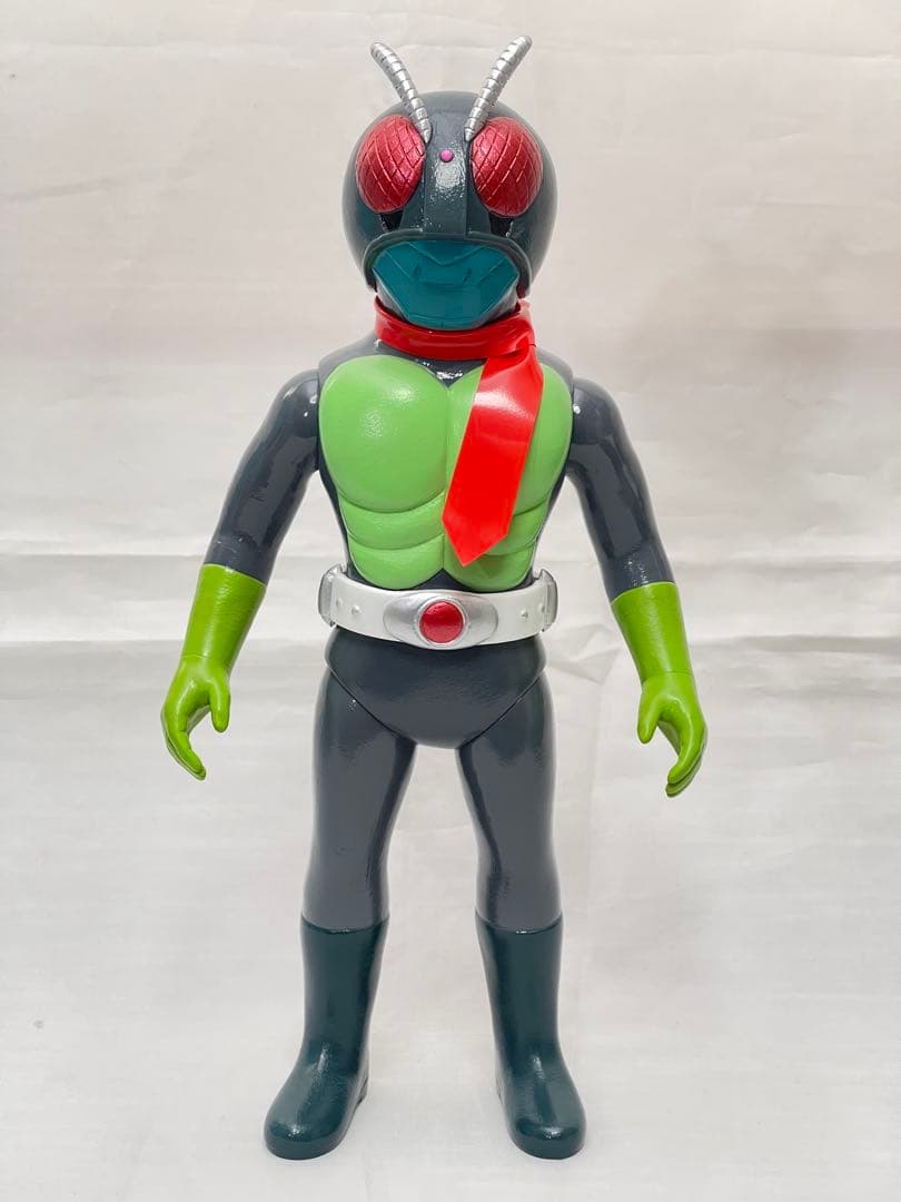東映レトロソフビコレクション　仮面ライダー 原作版　マスク取れ