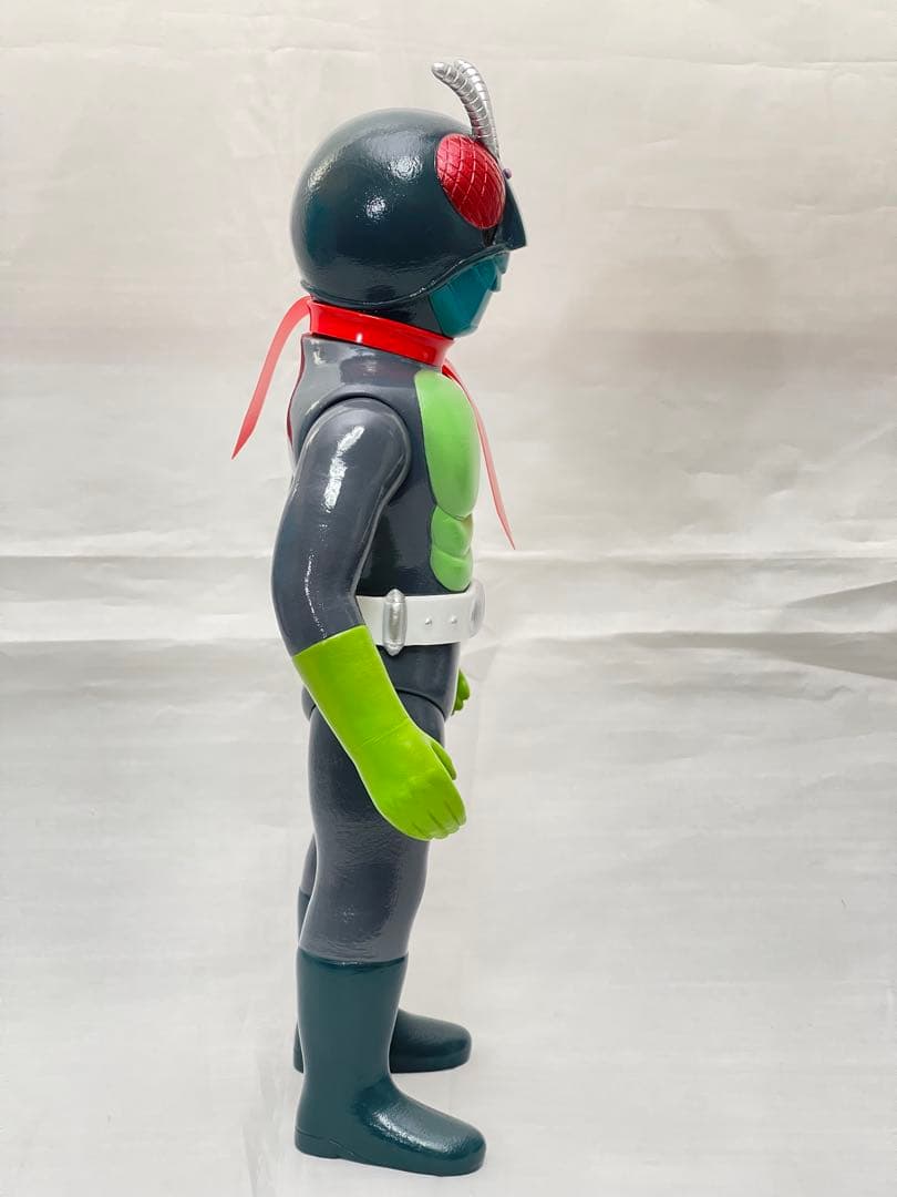 東映レトロソフビコレクション　仮面ライダー 原作版　マスク取れ