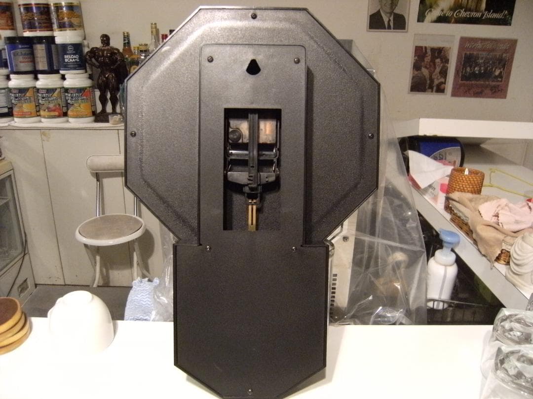 稼働品★昭和レトロ★80年代★日本製 ピエロ サーカス  振り子時計 壁掛け時計