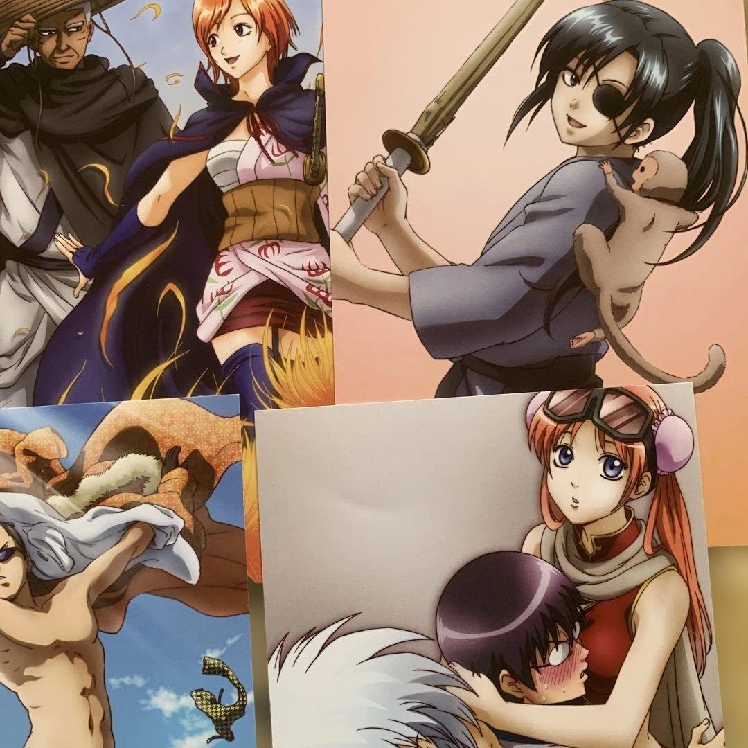 銀魂　特典　イラストカード　土方十四郎　坂田銀時 まとめ売り