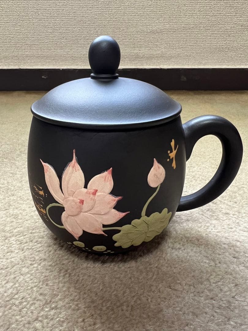 茶器 茶道具 急須 湯呑み 黄龍山鉱 紫砂泥 マグカップ 陶器 インテリア