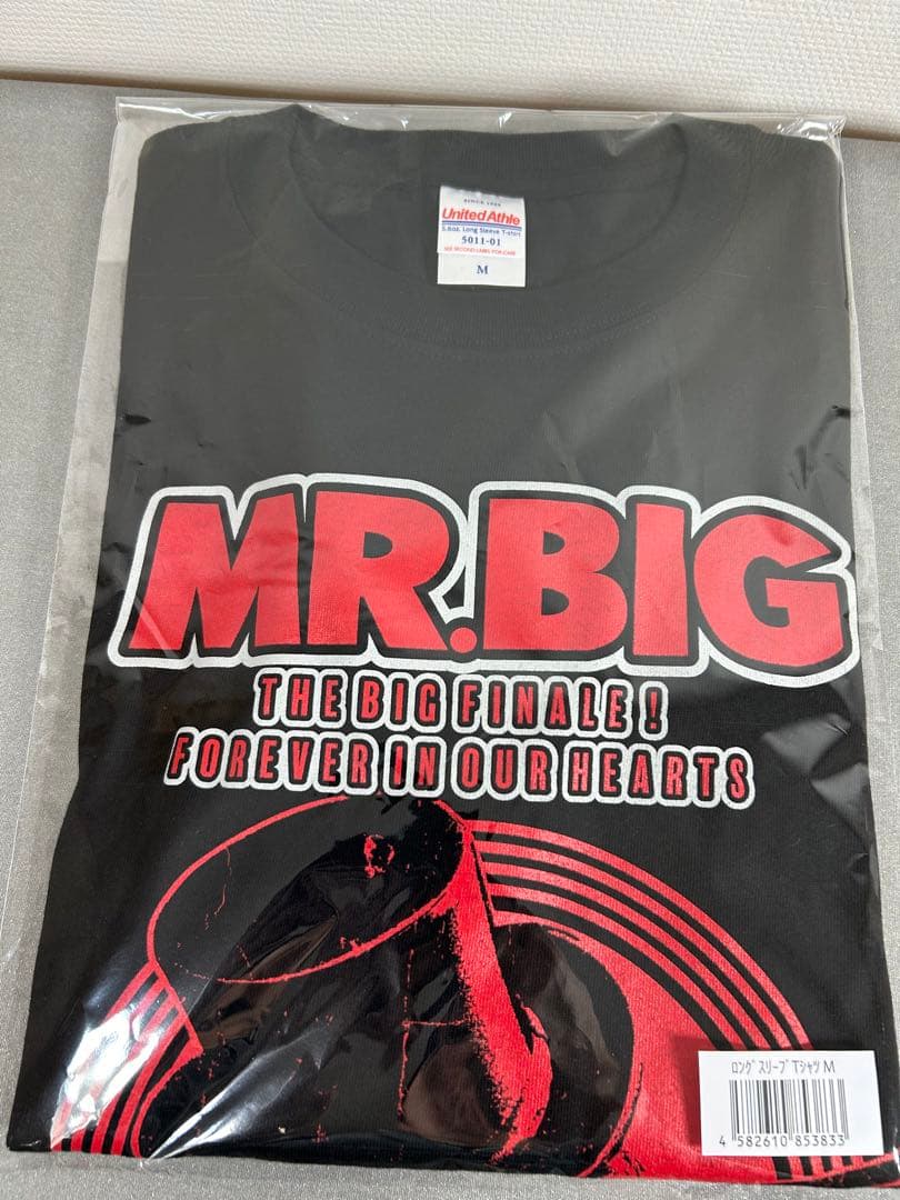 新品　MR BIG ミスタービッグ　長袖 Tシャツ M ロンTシャツ　ラスト
