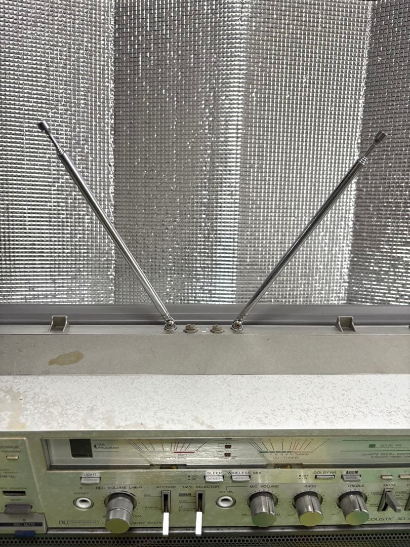 【ジャンク】AIWA CS-J88 ラジカセ アイワ