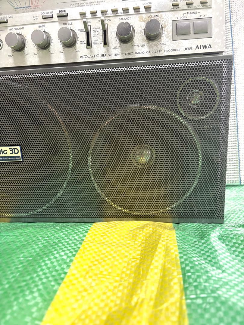 【ジャンク】AIWA CS-J88 ラジカセ アイワ