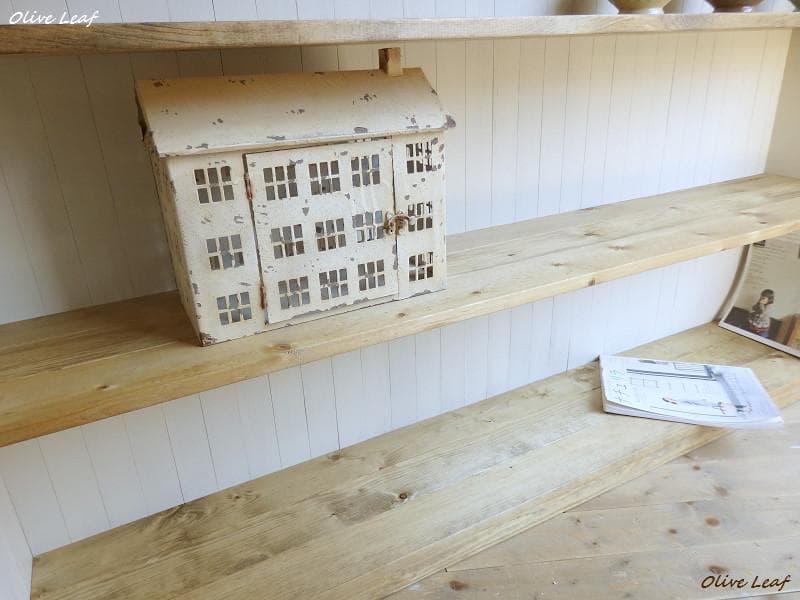 サイズ、デザインオーダー可！超ワイド4段ラック●シャビーホワイト●受注製作