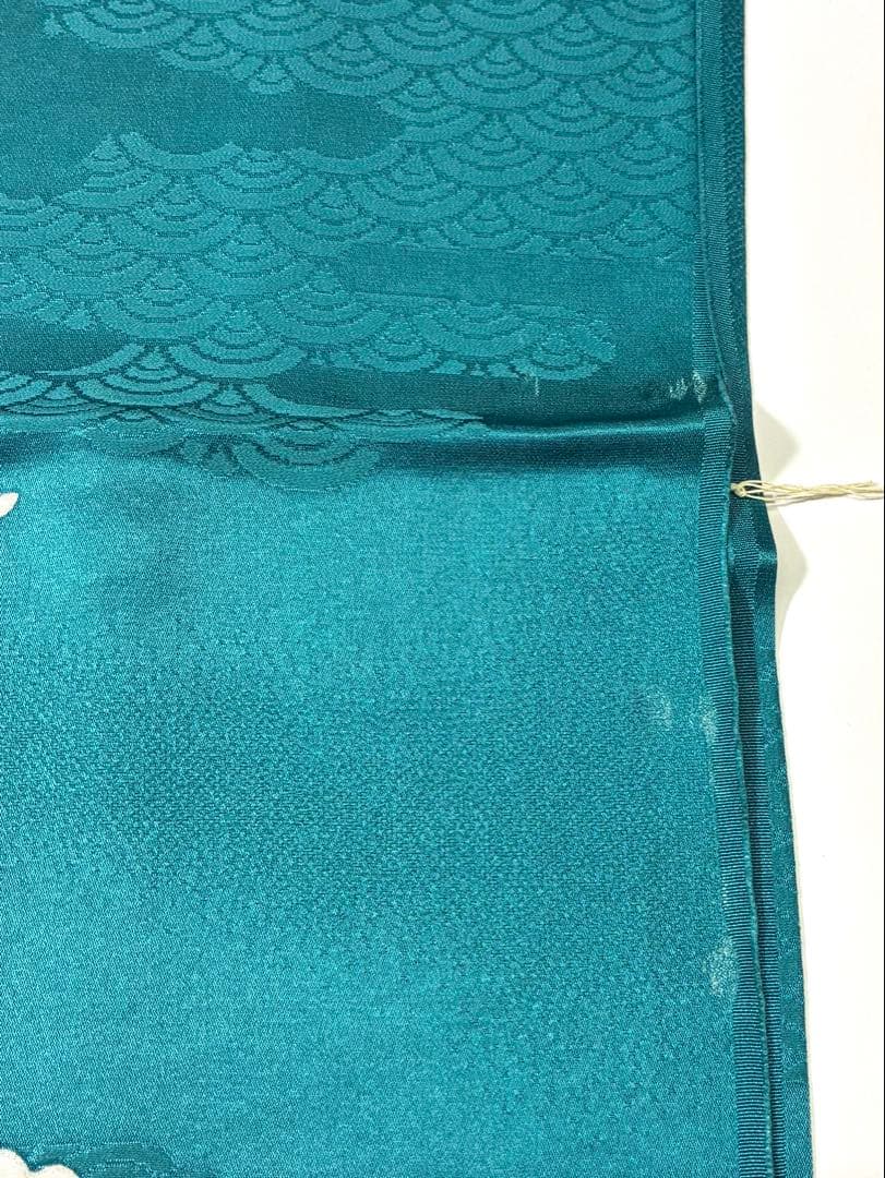 高級　西陣織　正絹　御部屋座布団地　２枚組　レトロ